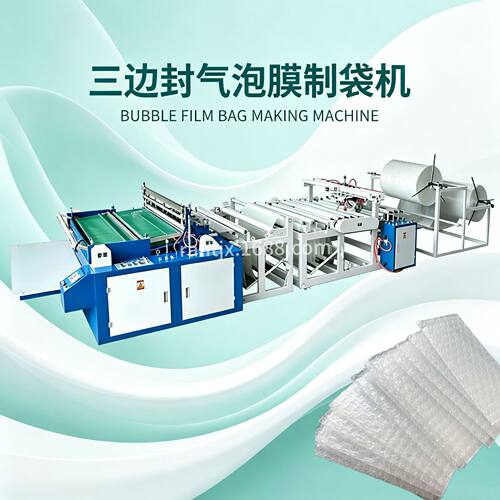 供应HT-1300型气泡袋制袋机三边封气泡膜制袋机生产大号PE气泡袋