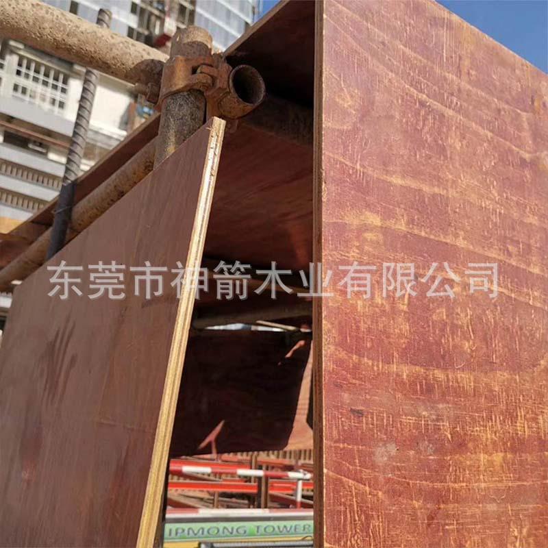 建筑模板小红板木模板 中间无空洞可多次周转品质可