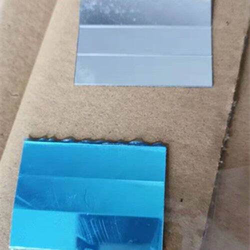 PVC镜片玩具镜片银色反光PVC防火镜片手机皮套包装合礼品盒镜片