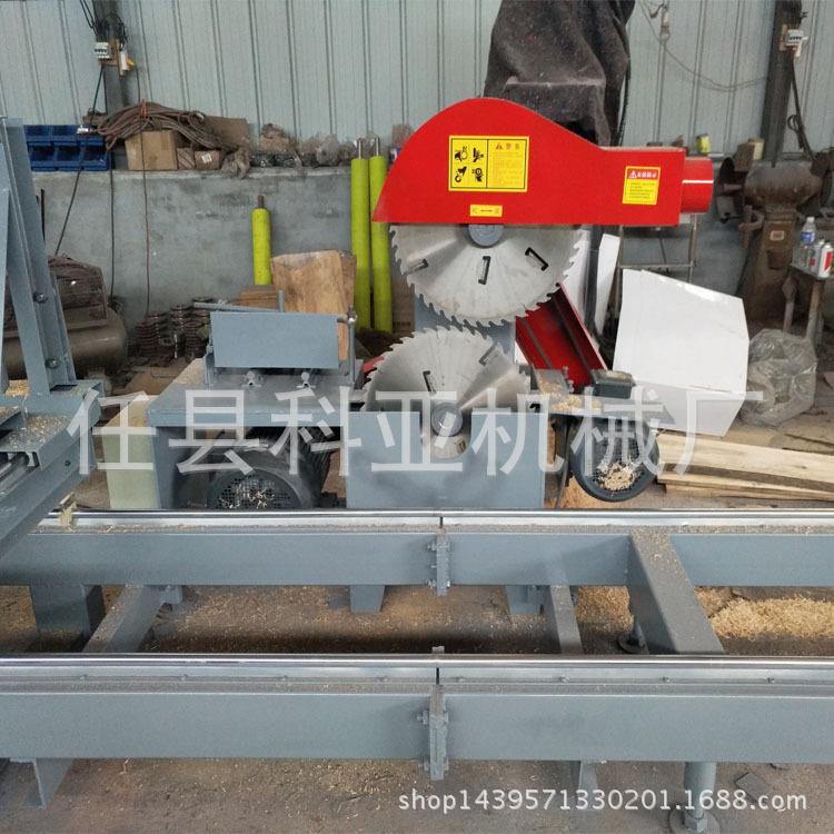 木工锯机 圆木推台锯 手动 木材加工专用木工锯机 推台锯锯片配件