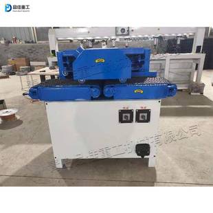 小型木工多片锯 自动送料硬杂木板切割机 板料出方出片设备