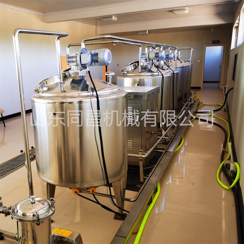 小型企业牧场牛奶加工设备 全套牛奶生产线设备 奶食品加工生产线