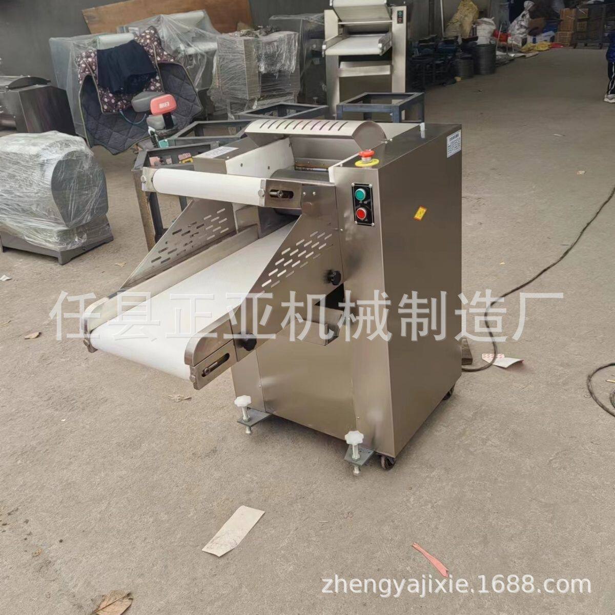 不锈钢压面机商用压面机高速揉面一体机350型包子馒头擀面机