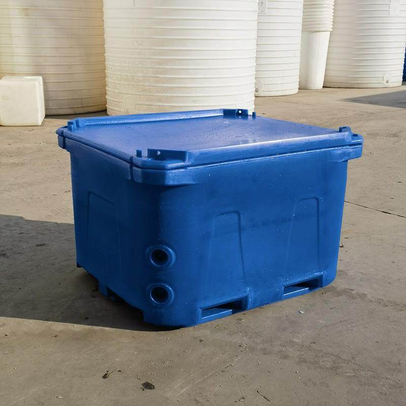 660L保温箱滚塑一体全新料食品冰块运输洗地机异形加工