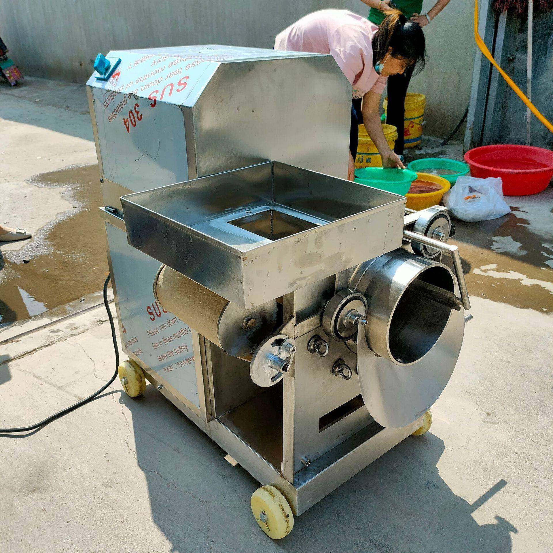 全自动去鱼皮鱼刺虾蟹去壳不锈钢采肉机商用鱼肉采肉机鱼肉采肉机,清洗/食品/商业设备,肉制品加工设备,淘宝优惠券,粉丝福利购,淘宝优惠卷