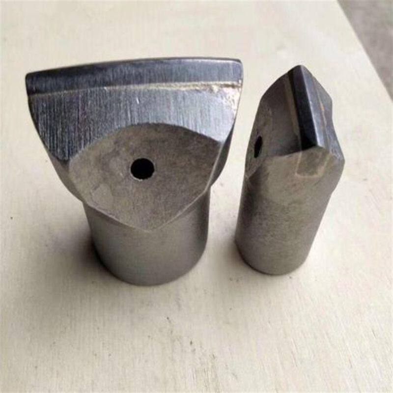 中晟矿用一字钻头 风钻头合金钻 隧道矿山打孔使用方便