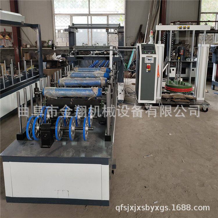 涡轮传动集成墙板包覆机 异型线条覆膜机 冷胶塑钢门窗包覆机