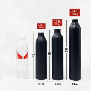 高压气瓶30MPA防爆高压气瓶加厚储气罐一整套小气瓶 气瓶