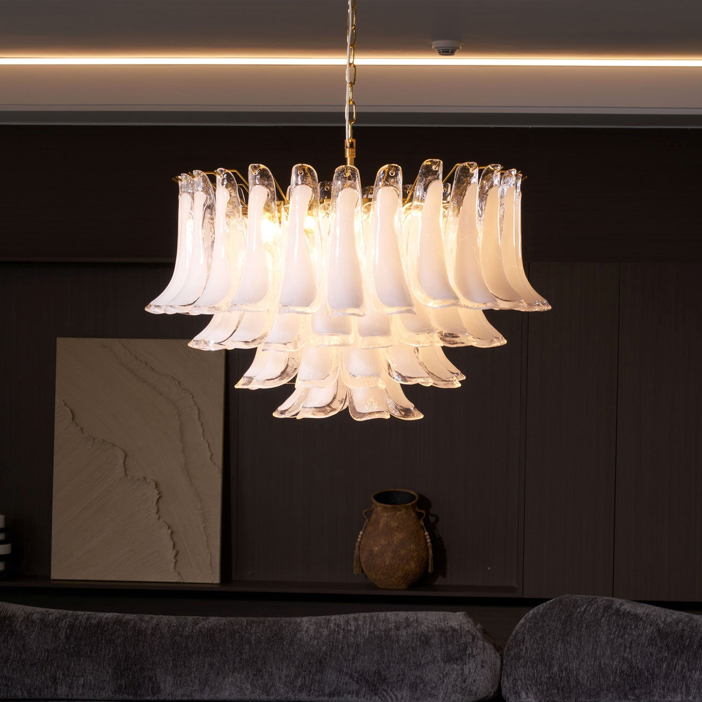 法式穆拉诺手工玻璃吊灯