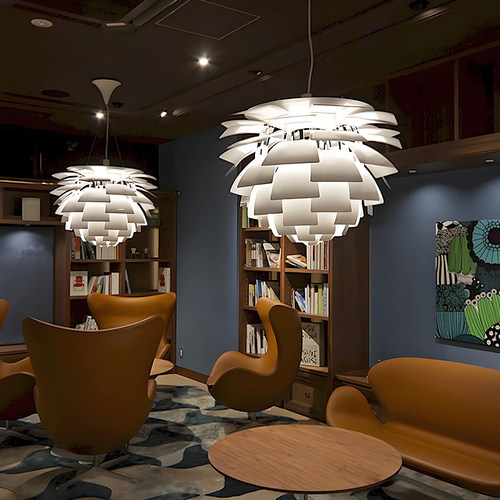 工匠品质丹麦设计师款PH松果吊灯客厅