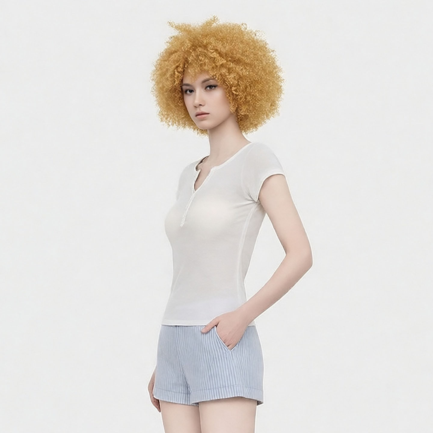 BF2026短袖t恤女新款纯色圆领高级感正肩内搭打底衫修身显瘦上衣