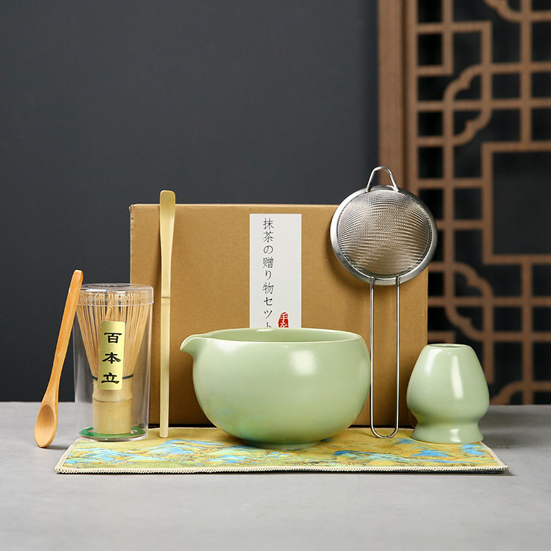 厂批发抹茶茶道工具百本立茶筅立茶碗家用整套宋代点茶器茶筅套装