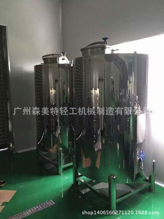 立式储水罐 304不锈钢储水罐1吨 热水循环存水罐 液体物料储蓄罐