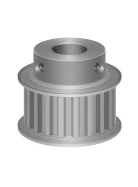 替怡合达同步皮带轮EBJ41-S5M250 S5M36齿 槽宽27 BF型凸台齿轮铝