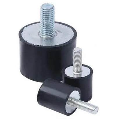 圆柱形橡胶减震器一端外螺纹型 DPC-D30-D40-D50-H30-H40-H50