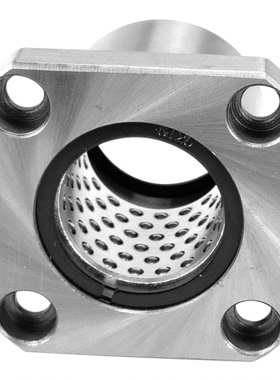 LBHS/LBHSW6 8 10 12 16 20 直线旋转运动 方形法兰线性滚珠衬套