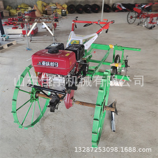 丘陵地区盖地膜机农用多功能170自走式覆膜机 汽油盖膜机