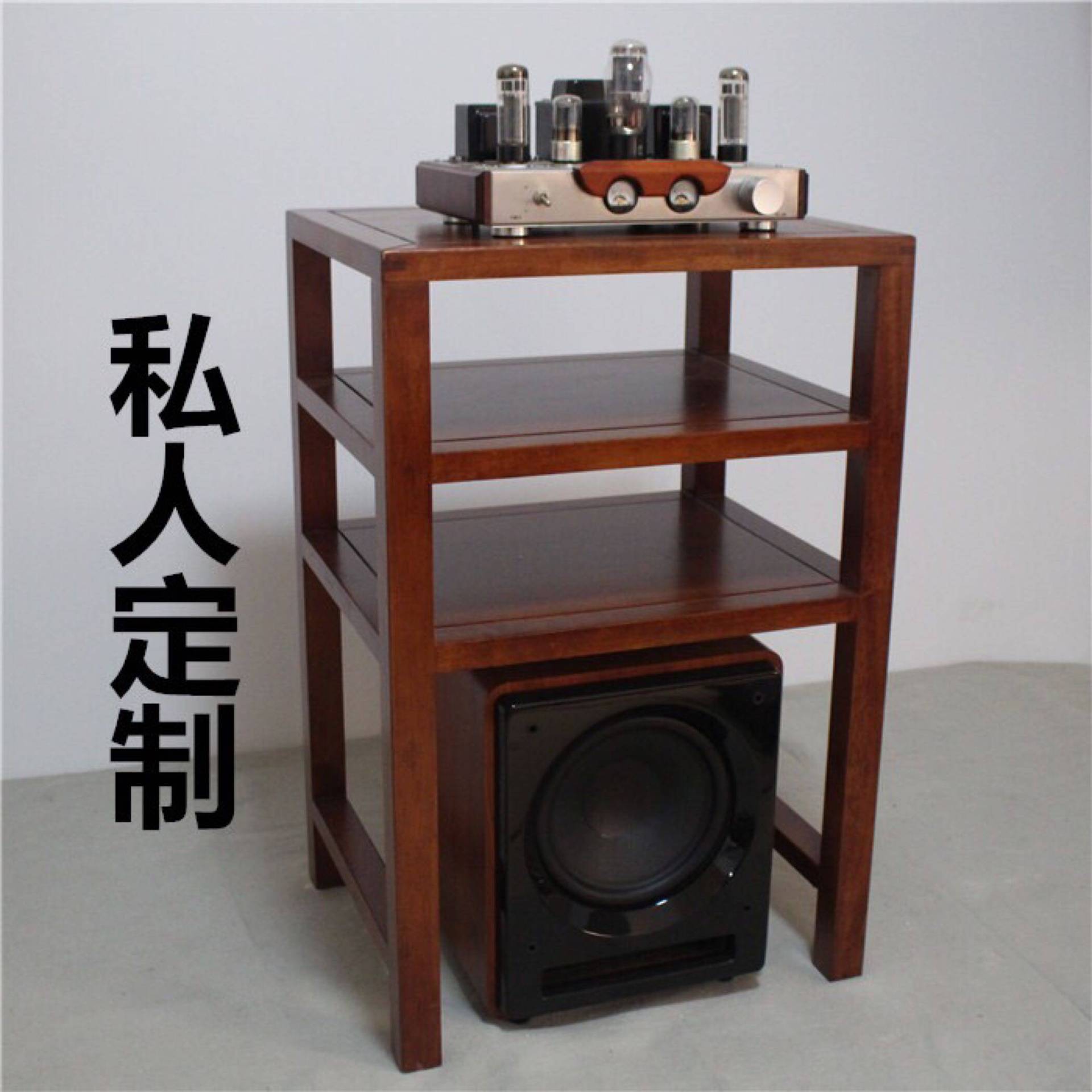 实木音响机架1-4层包邮