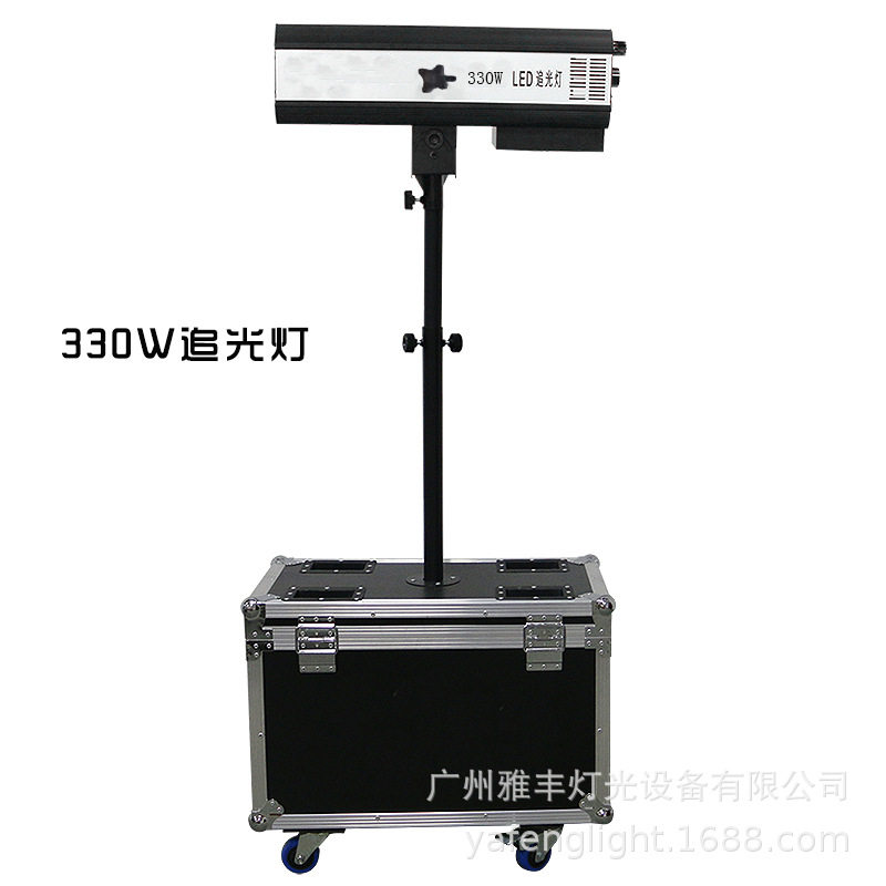led舞台灯 330W婚庆追光灯 led追光灯 330W光束航空箱一体追光灯