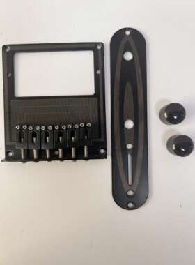 TL印花拉弦板电吉他琴桥 高档雕花滚珠拉线板 TL滚珠琴桥音量旋钮