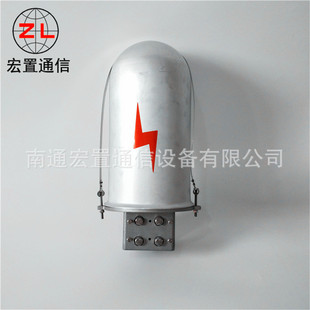 海口铝合金杆塔用接头盒厂家 一进一出24芯接线盒型号