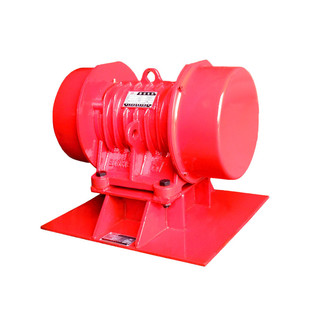 红色0.75kw振动电机LZF 10常用2级振动电机