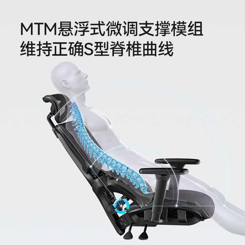 ?Fit人体工学椅办公椅宿舍寝室电脑椅午睡座椅电竞椅