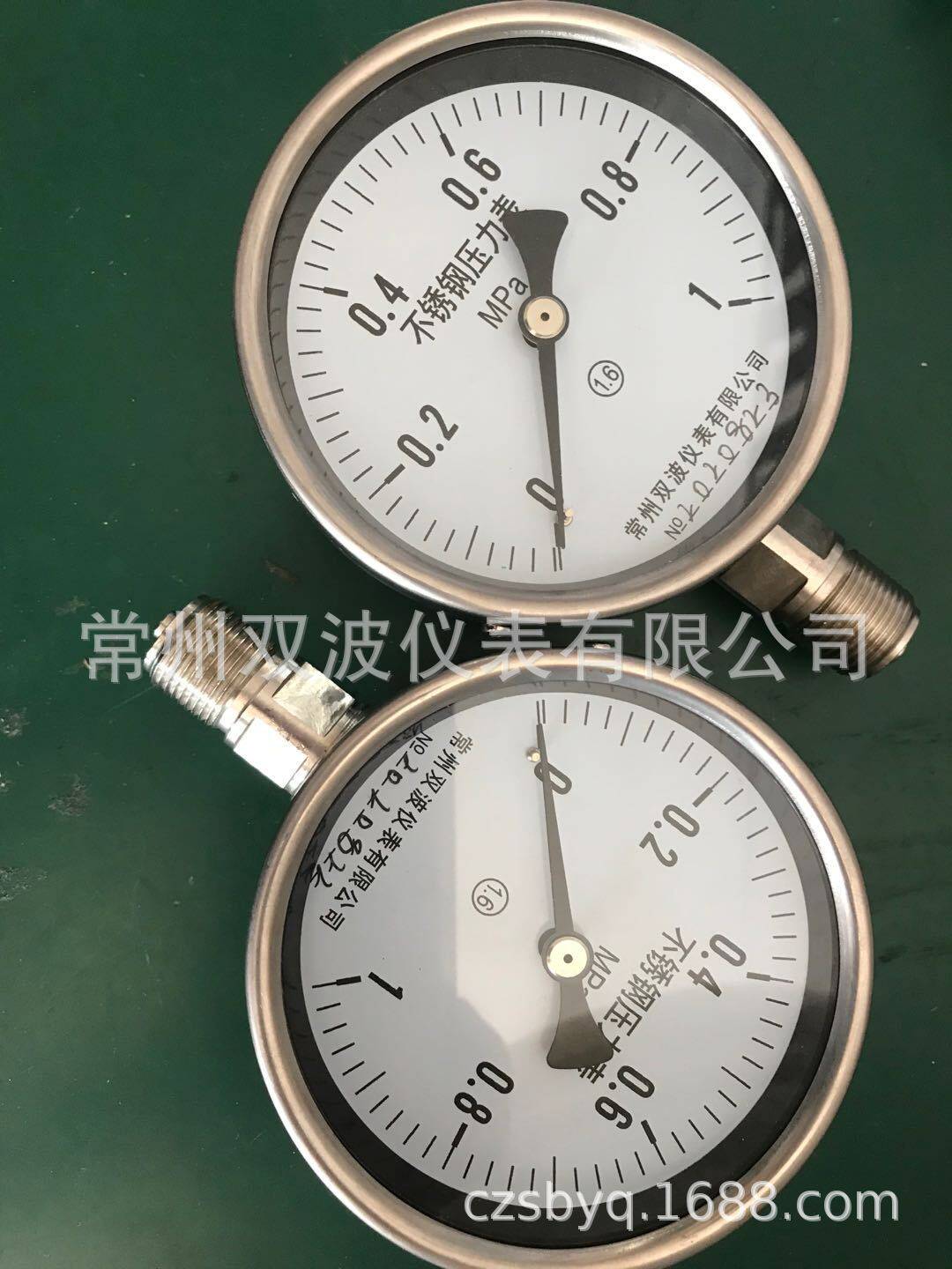 304316不锈钢Y100耐充油抗震压力表0-1mpa