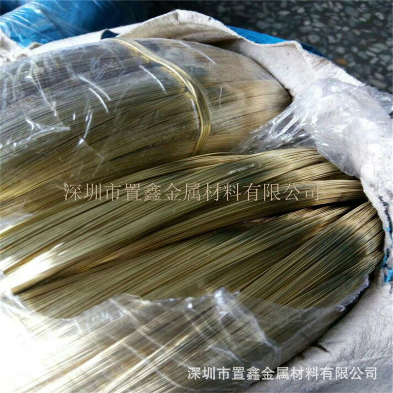 H62黄铜硬铜线diy饰品退火黄铜丝0.50.60.70.8铜丝调直细铜棒