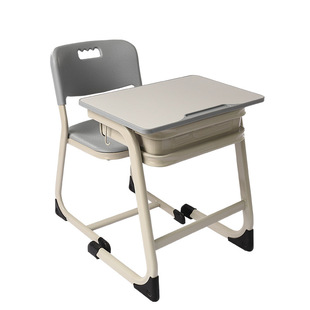 课桌椅 小学生 学校课桌椅单人学生课桌椅辅导班课桌椅大学生课桌