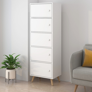 五斗柜收纳柜卧室立柜家用五斗橱抽屉柜客厅靠墙置物小柜子健之章