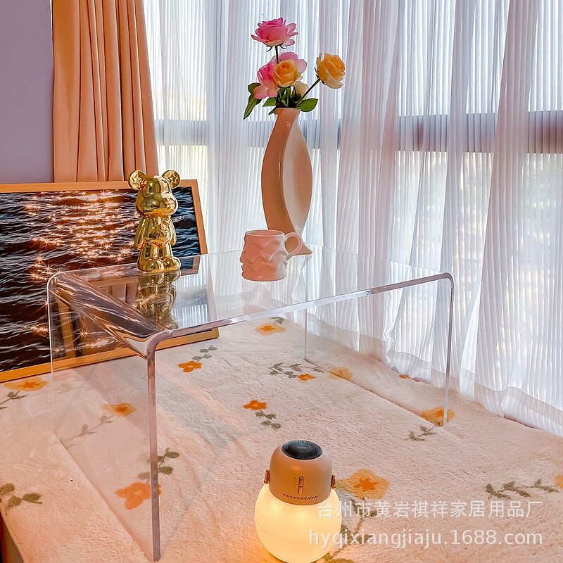亚克力透明小户型现代欧式休闲简约炕桌飘窗咖啡沙发边角茶几桌子