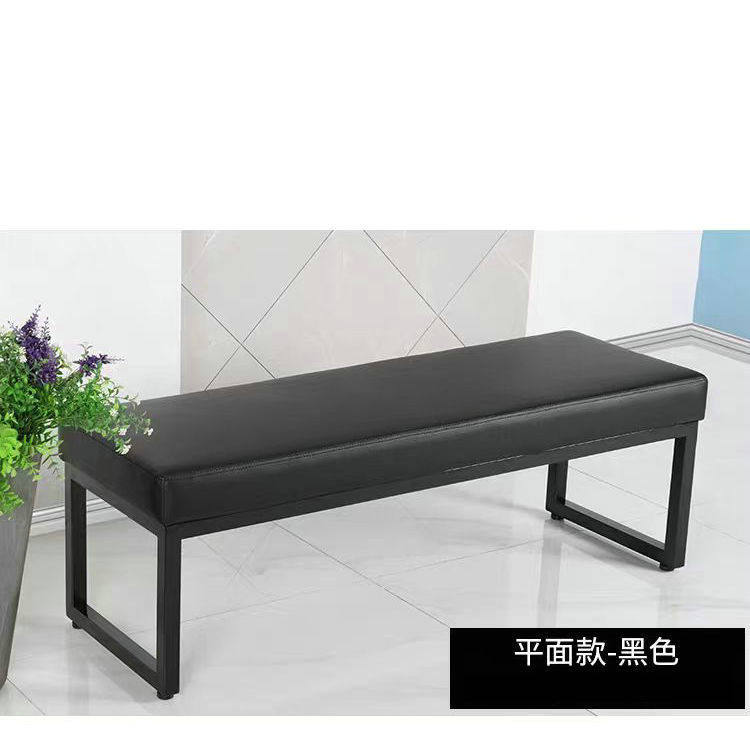 长条凳办公休息区沙发椅理发店等候排椅舞蹈室休息凳子简约风座椅