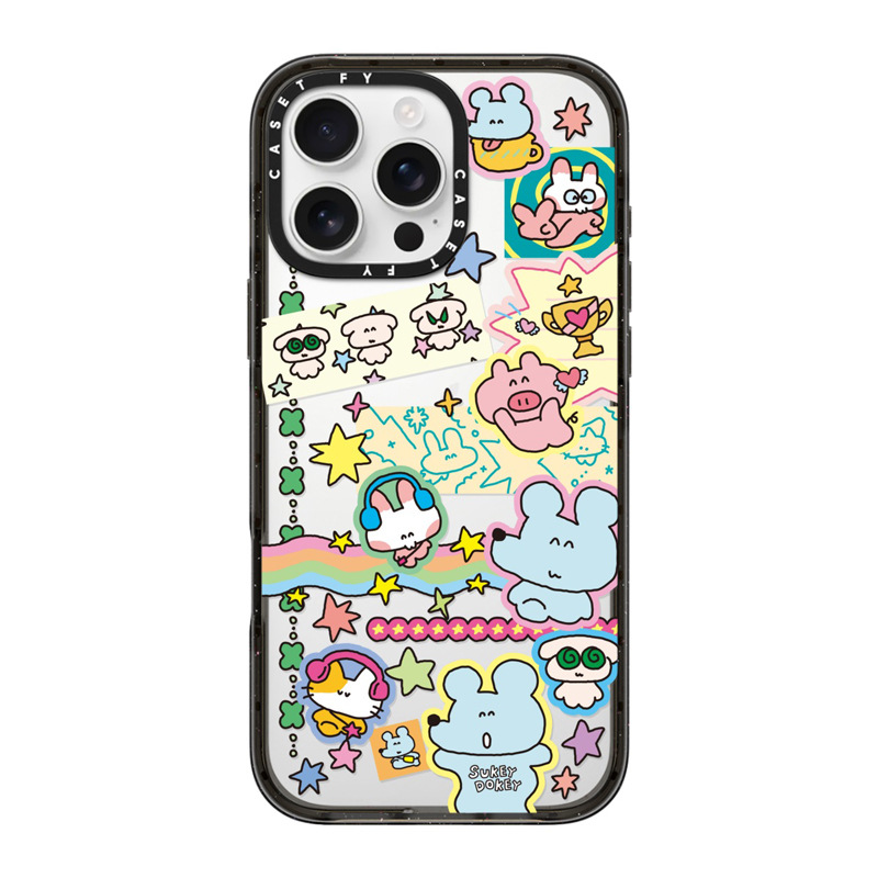 【官方正品】CASETiFY 高版Sukeydokey适用苹果iPhone16ProMax手机壳14/13保护套15plus