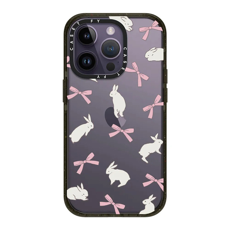 【官方正品】CASETiFY 兔子丝带适用苹果iPhone15ProMax手机壳13潮牌14pro保护套12防摔