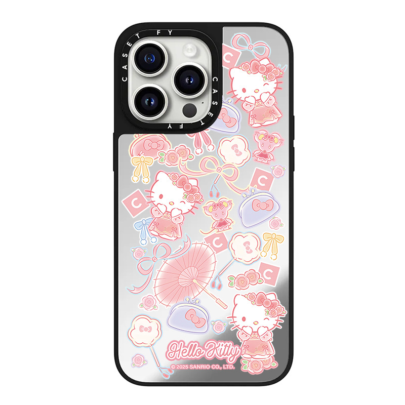 【官方正品】CASETiFY 三丽鸥家族适用苹果iPhone16ProMax手机壳15pro保护套13/14镜面12