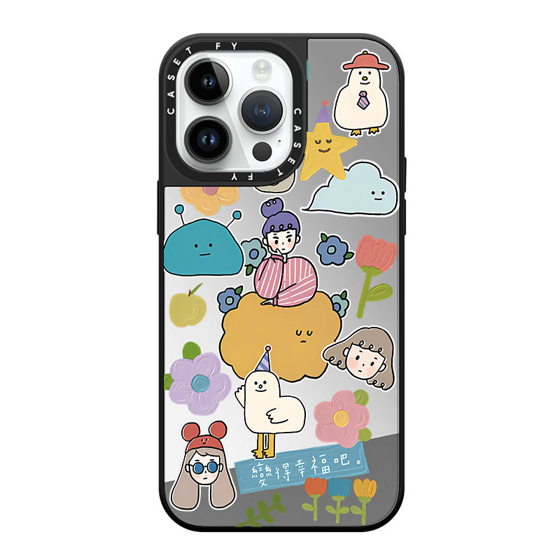 【官方正品】CASETiFY 励志女孩适用苹果iPhone14ProMax手机壳13潮牌12防摔15Ultra镜面
