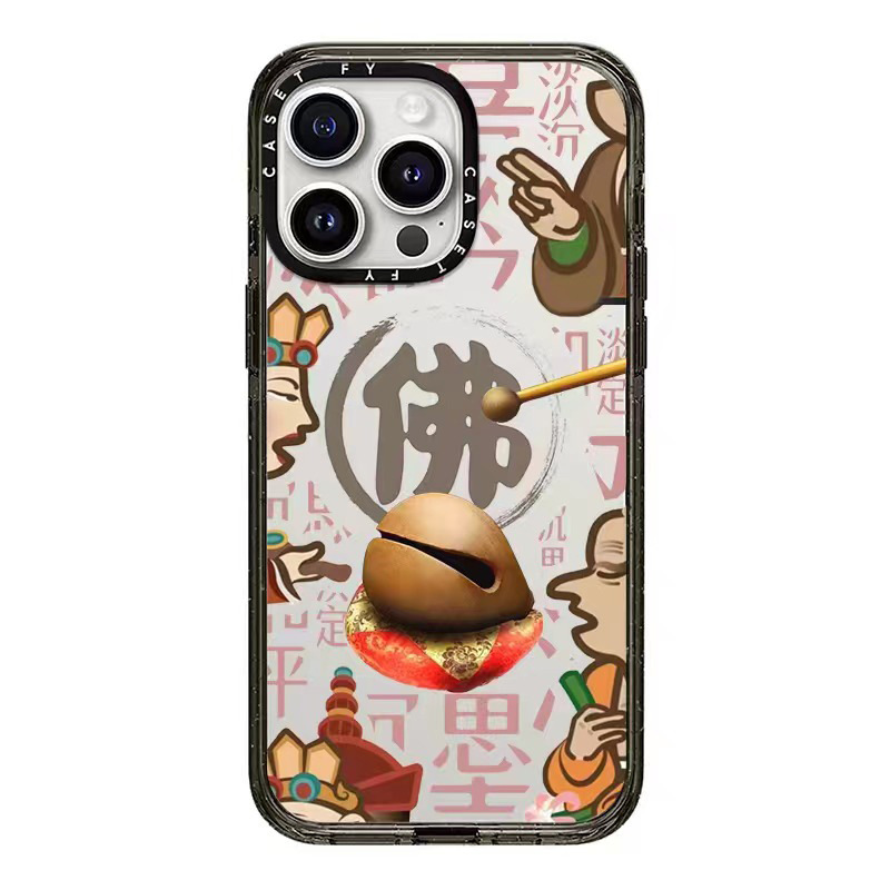 【官方正品】CASETiFY 升级版无语菩萨适用苹果iPhone15ProMax手机壳14pro潮牌13/12硬套