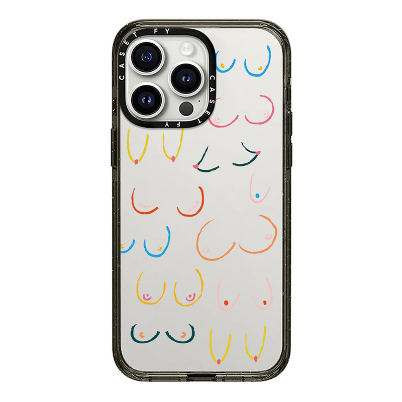 【官方正品】CASETiFY 升级版线条艺术适用苹果iPhone15ProMax手机壳14pro潮牌13/12防摔