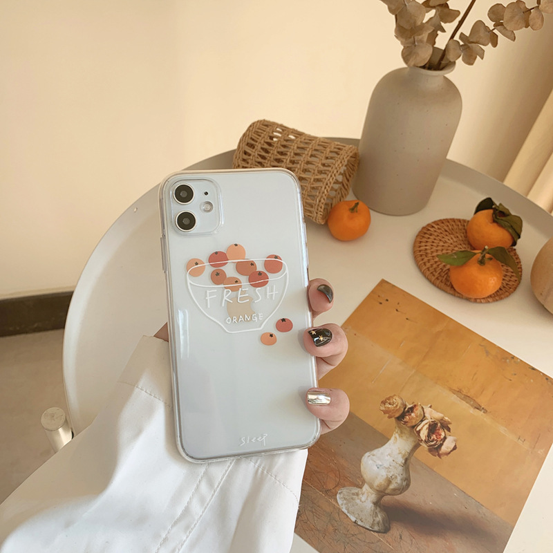 文艺清新iphone16手机壳8plus苹果14pro硅胶15适用Xs保护套11/13