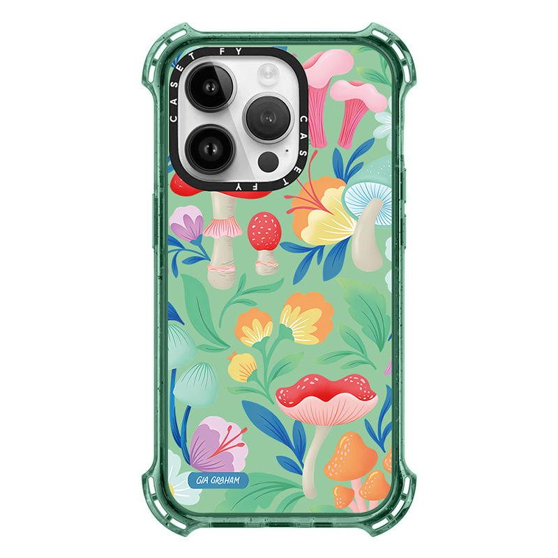 【官方正品】CASETiFY 四角防摔Gia Graham联名适用苹果iPhone15ProMax手机壳14/13潮牌