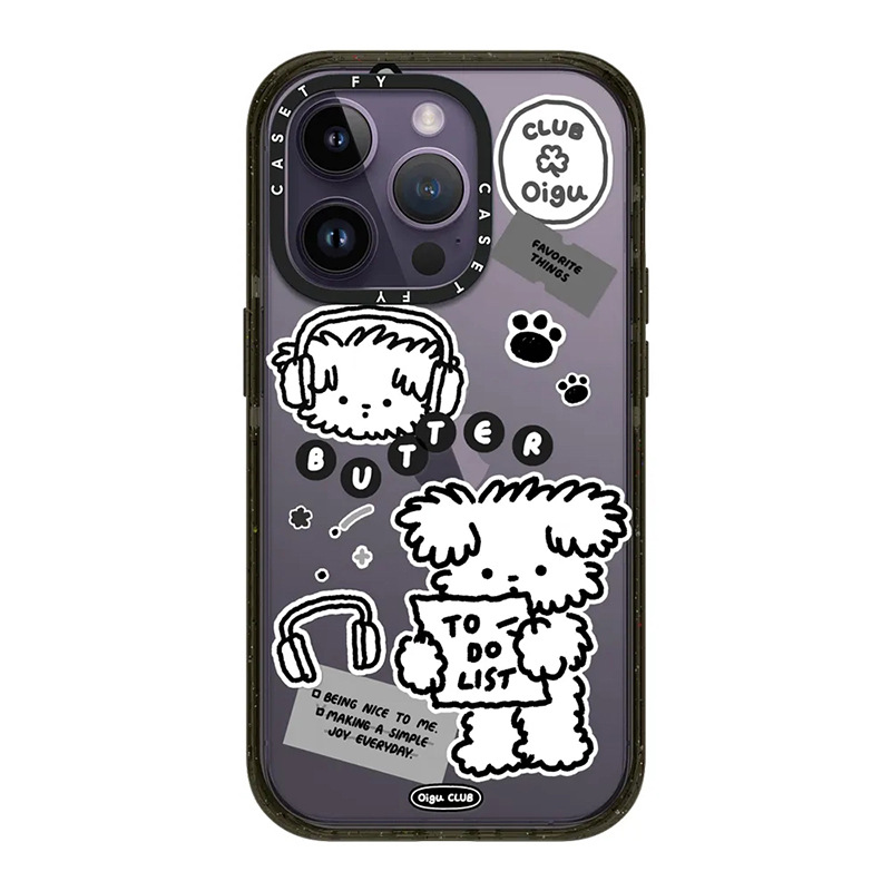 【官方正品】CASETiFY 奶酪小狗适用苹果iPhone15ProMax手机壳14pro潮牌13防摔12保护套