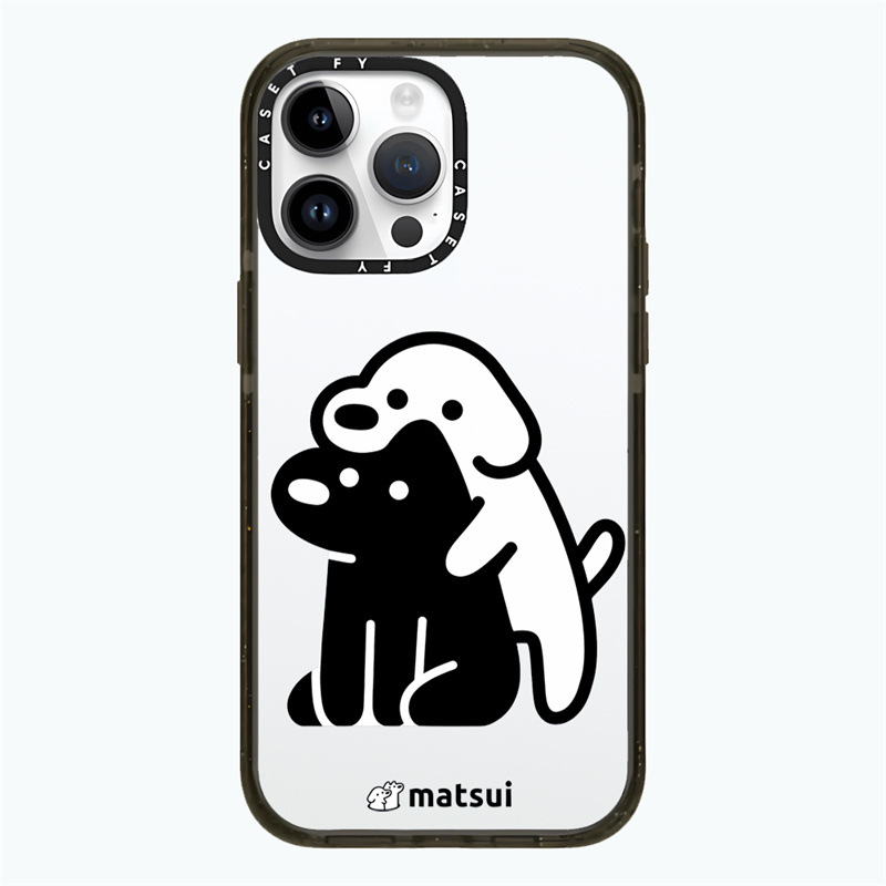 【官方正品】CASETiFY 高版matsui狗狗适用苹果iPhone15ProMax手机壳14pro套13防摔12套