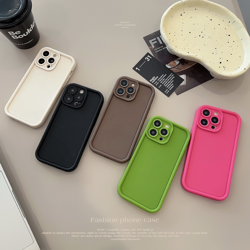 阶梯摄像头苹果13手机壳iphone15硅胶11适用14promax全包12纯色16