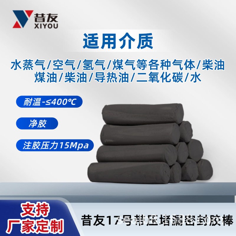 昔友带压堵漏高温密封胶棒