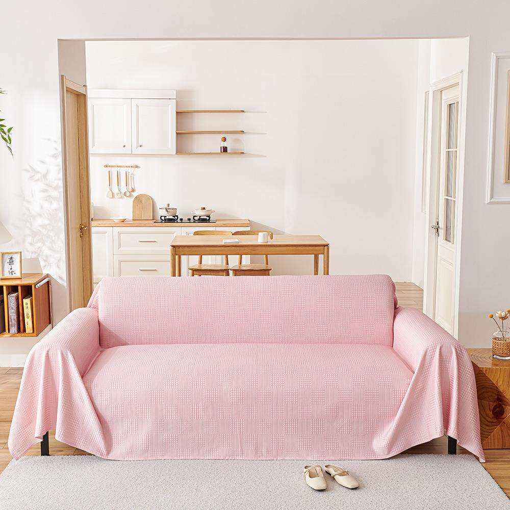 夏季沙发垫子2024新款清凉冰丝透气水洗坐垫毯扶手盖巾布全包套罩