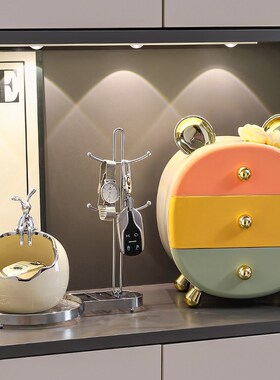 入户钥匙收纳玄关摆件软装高级感客厅鞋柜收纳盒装饰乔迁新居礼物