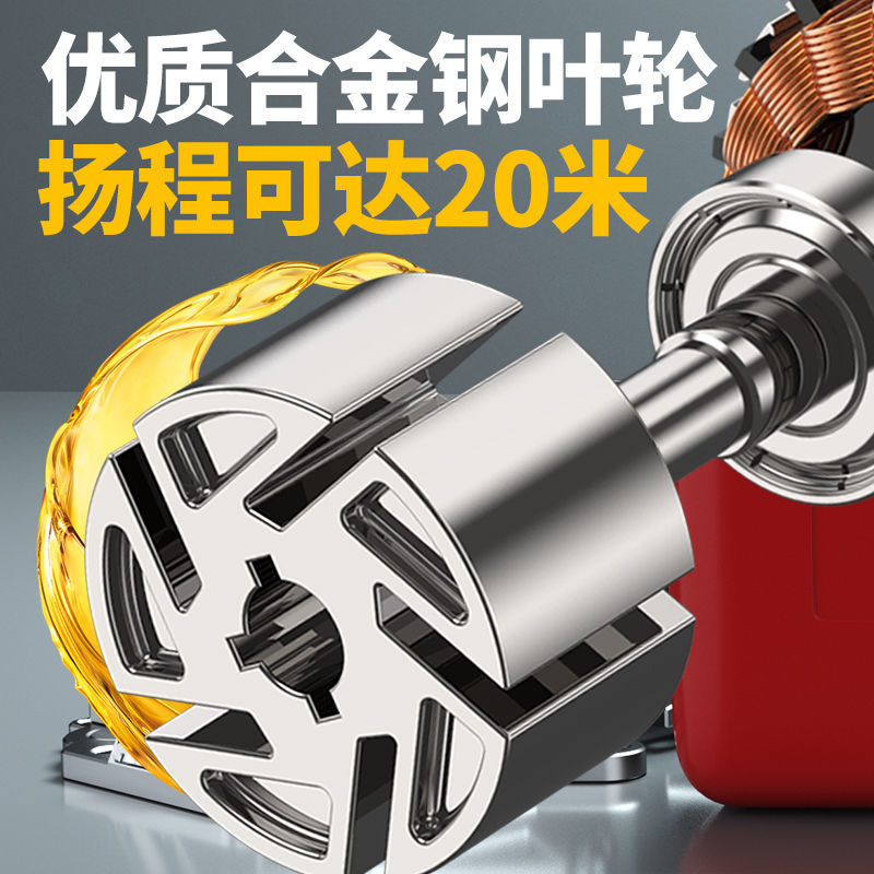 电动抽油泵vvv通用柴油泵抽油机小型自吸泵加油神器加油泵