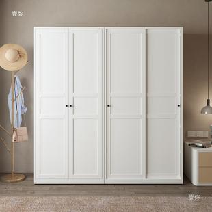 钢制衣柜属家用室简储物柜推卧拉门小户型出易租屋收纳衣橱QT-158