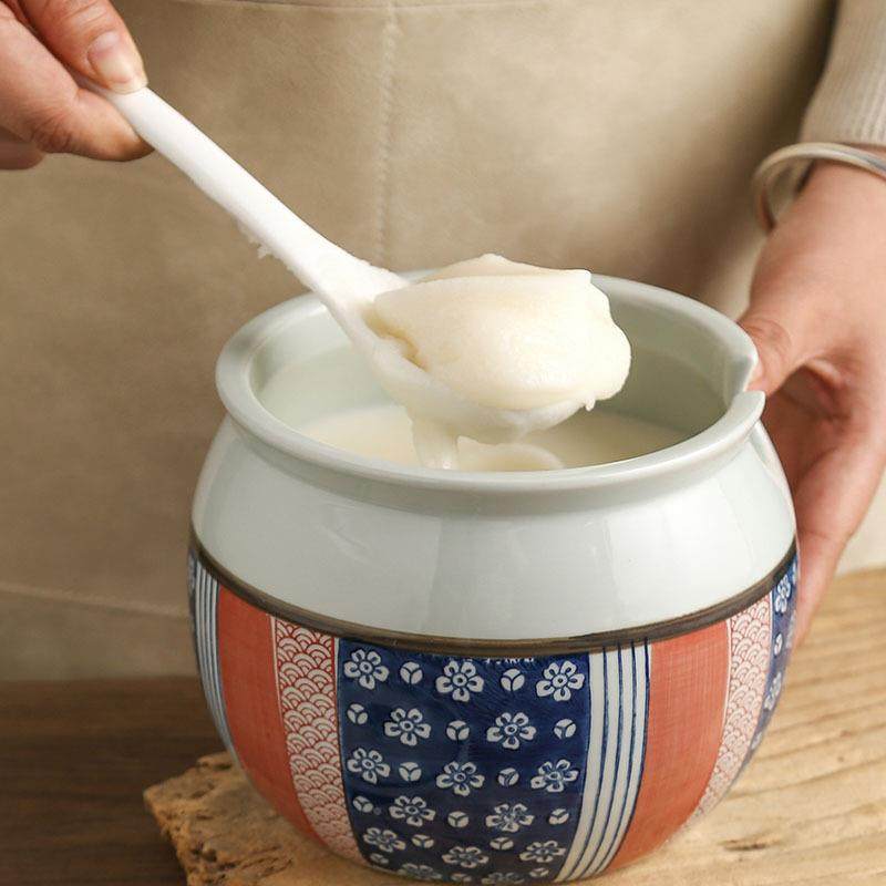 3斤装油陶罐大容量家用耐日式1600ml猪容器调料罐宽口瓷罐猪子高